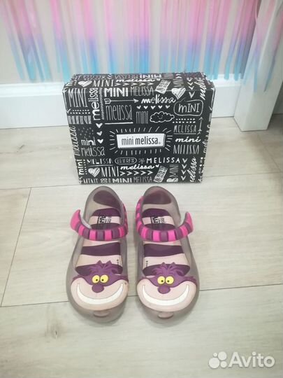 Туфли Mini melissa Чеширский кот