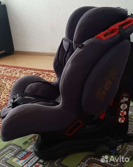 Детское автокресло capella jeans isofix SPS