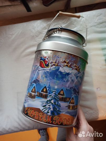 Ведерко новогоднее