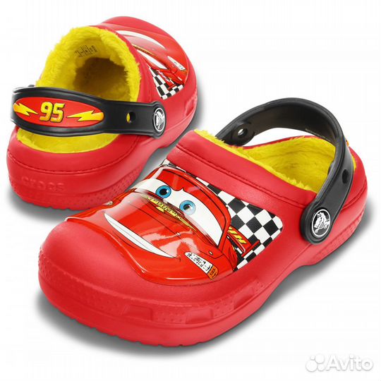 Новые утепленные Crocs McQueen С8/9 С12/13