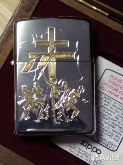 Zippo 50 и 75 anniversary WWll Victory