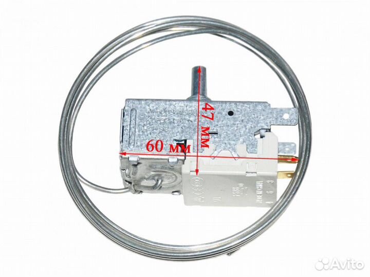 Терморегулятор холодильника Indesit, Ariston