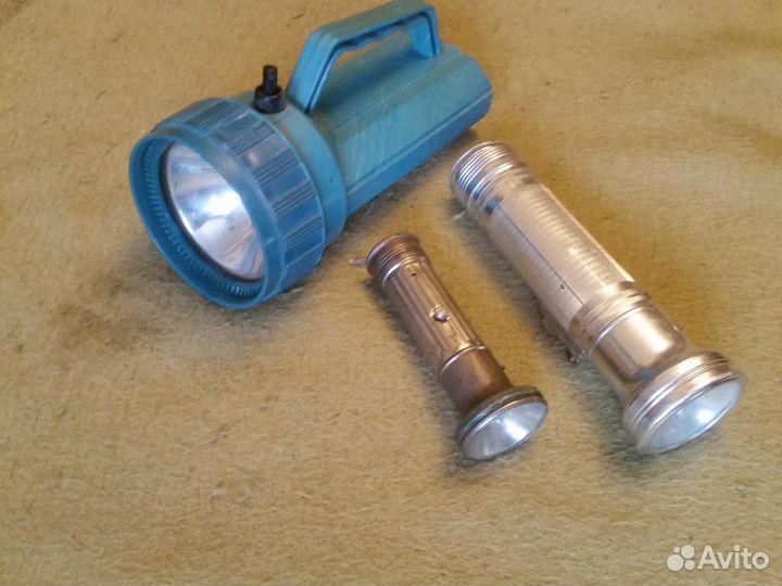 Фонарики времен СССР