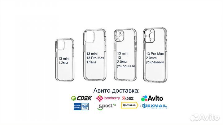 Чехол iPhone 13 mini, 13, 13 Pro Max