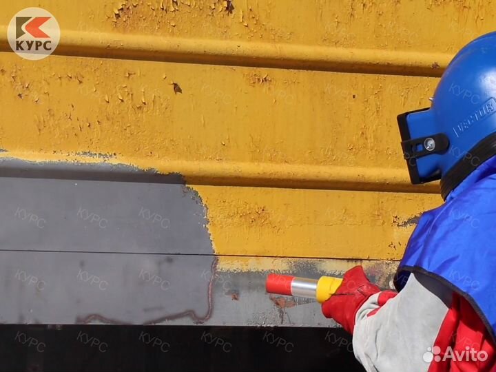 Готовый бизнес: пескоструй 200 л + диз. компрессор