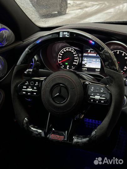 Руль mercedes amg карбон