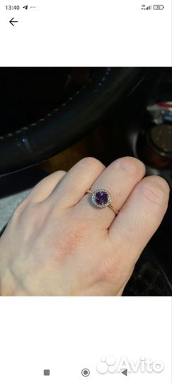 Кольцо с бриллиантами р 20