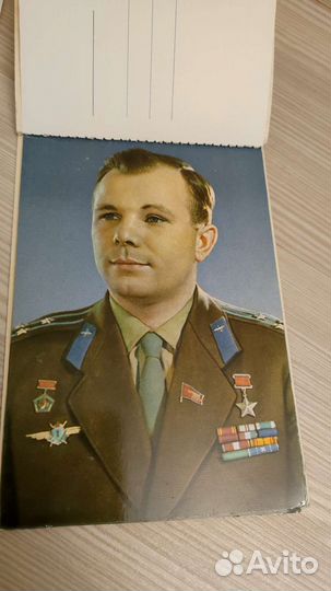 Набор открыток первых космонавтов СССР