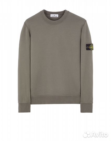Кофта stone island crewneck cotton fleece sweat ol