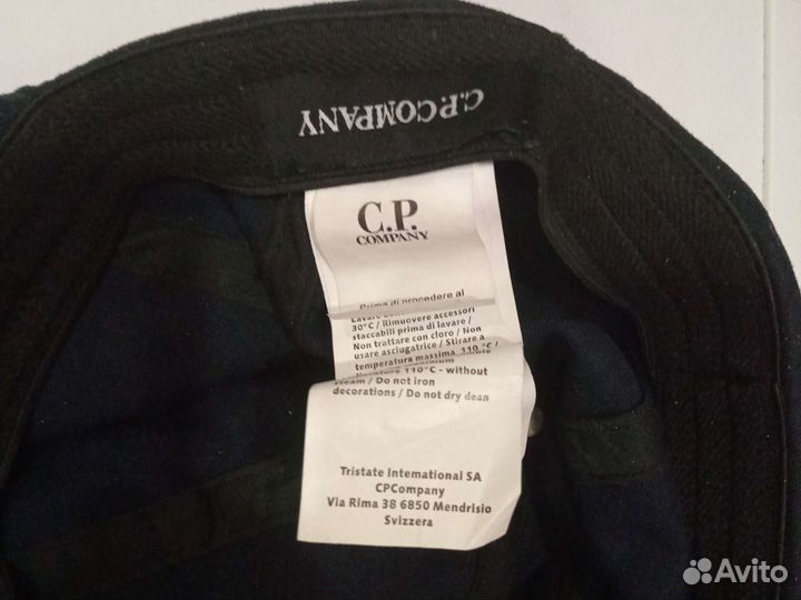Cp company кепка с линзами