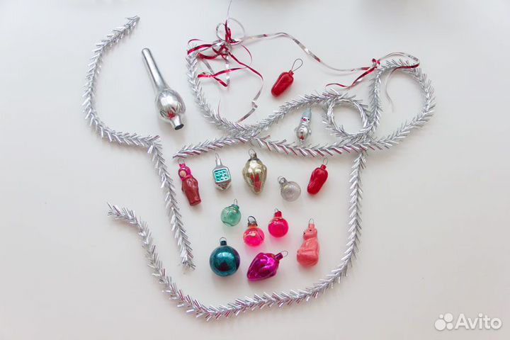 Украшения на ёлку-малютку