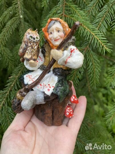 Игрушки из ваты на ёлку