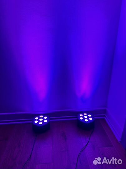 Световое оборудование led par 7x12Вт