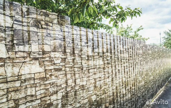 Заборы из профнастила Установка забора и ворот