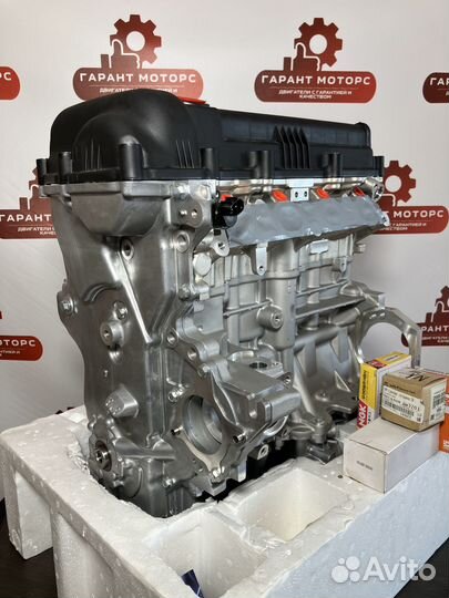 Двигатель новый Kia Rio 3 Hyundai Solaris 1.6 1.4