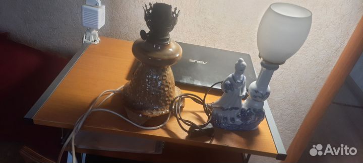 Светильник настольный бу