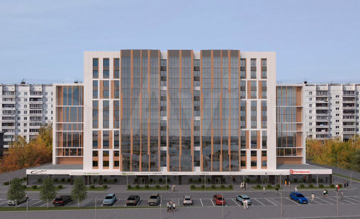 2-к. квартира, 43,9 м², 3/10 эт.