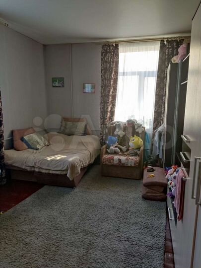 Комната 48,7 м² в 3-к., 2/2 эт.