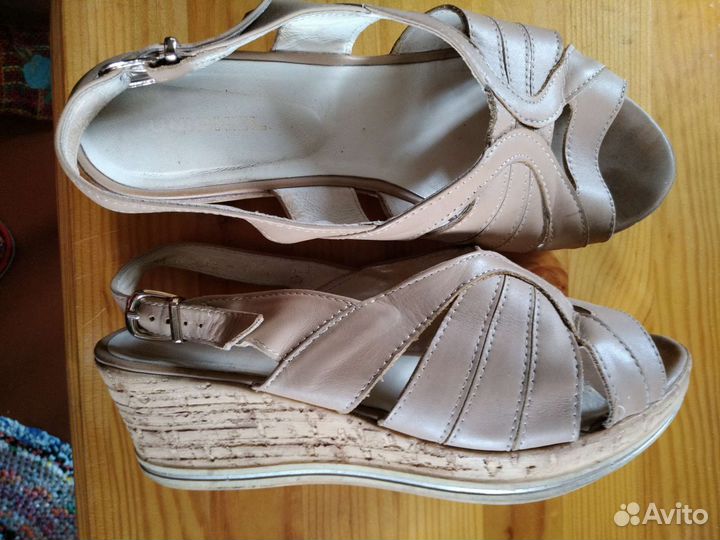Босоножки женские 38 размер натуральная кожа