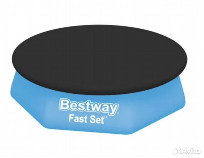 Тент для бассейна с надувным бортом 244 см,Bestway