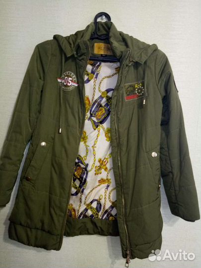 Куртка парка для девочки 140р