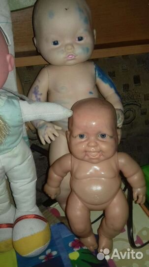 Куклы разные большие и маленькие