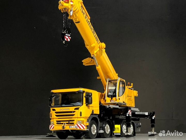 1/50 кран Liebherr LTF 1060 Schmidbauer Scania WSI