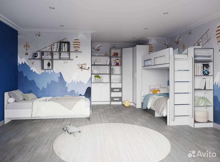 Кровать чердак Тебби под заказ