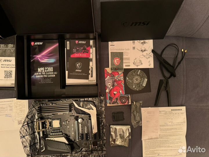 MSI Z390 pro carbon ac+ i5 9600K