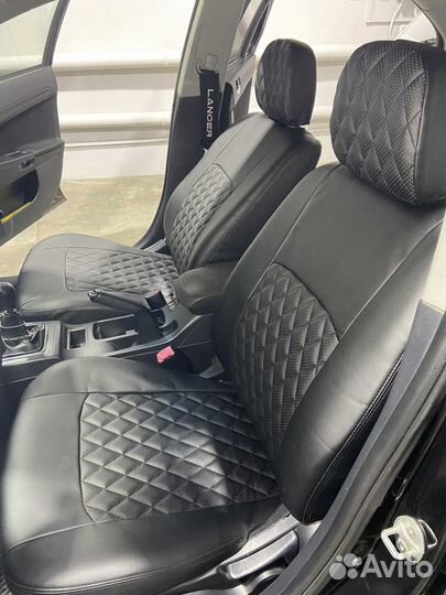 Чехлы Renault Logan ромб