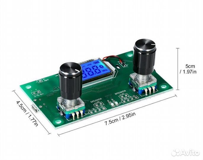Цифровой стерео FM-радиоприемник DSP PLL