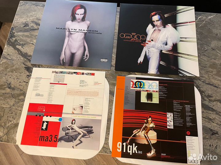 Винил Marilyn Manson - Mechanical animals