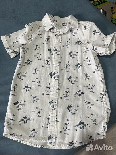 Летняя рубашка для мальчика