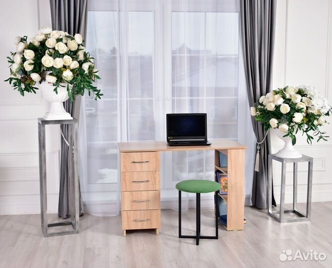 Стол письменный, Domenico, Дуб Сонома 70х110х50 см