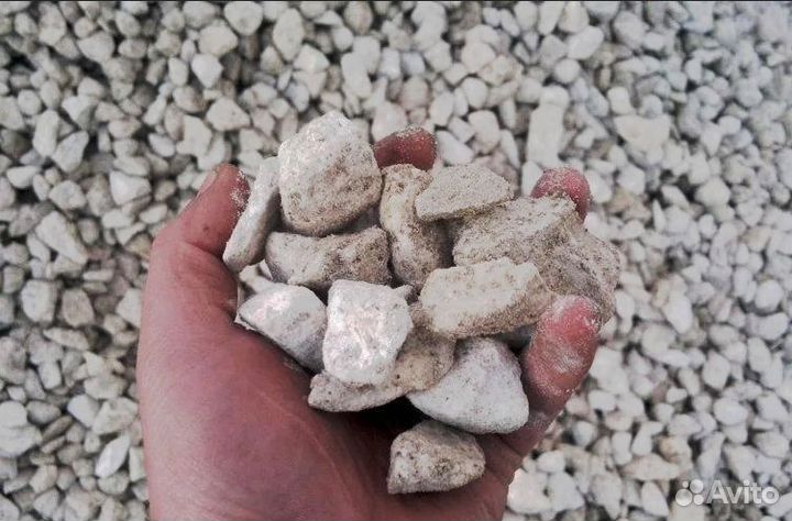 Щебень известняковый