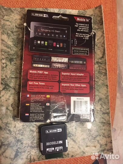Аудио интерфейс Line 6 POD mobile In