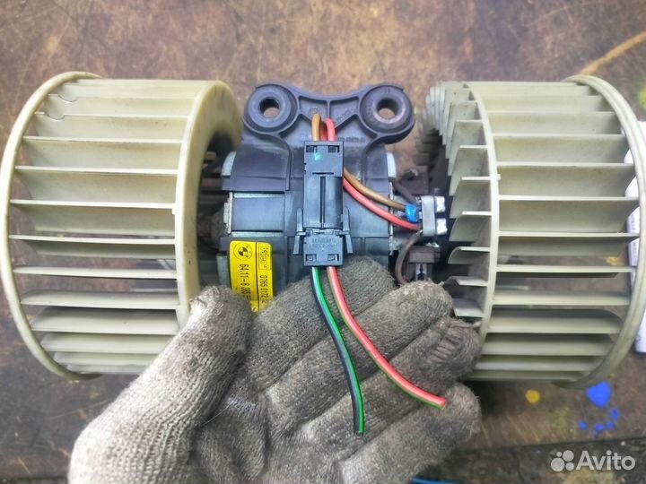 Моторчик печки BMW x5 e53