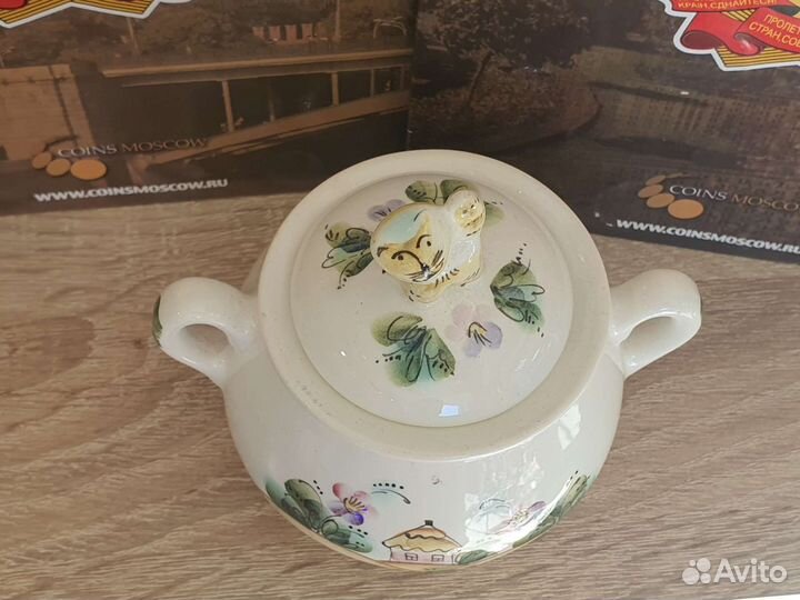 Сахарница нечастоя. Авторская роспись