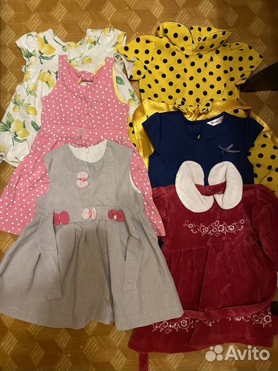 Пакет вещей на девочку год - полтора