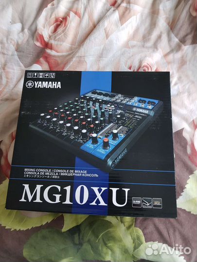 Микшерный пульт yamaha mg10xu