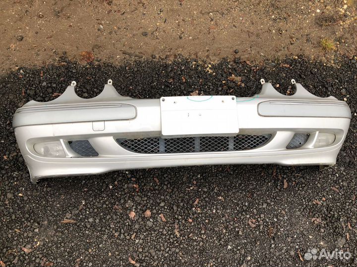 Бампер w210 рестайлинг япония оригинал