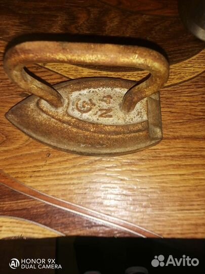 Утюг чугунный №4 СССР