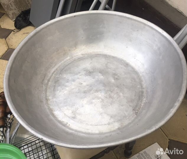 Таз алюминиевый