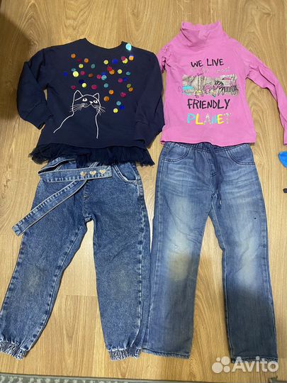 Пакет вещей для девочки 110