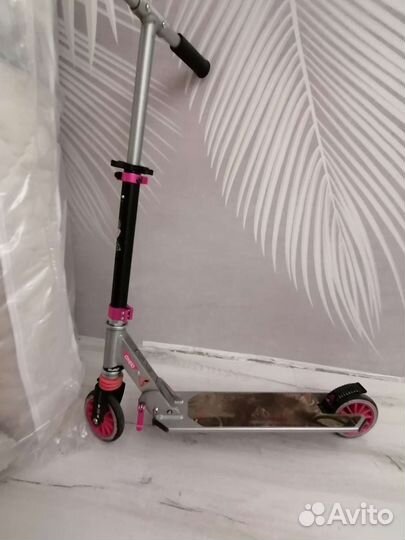Самокат детский двухколесный складной бу
