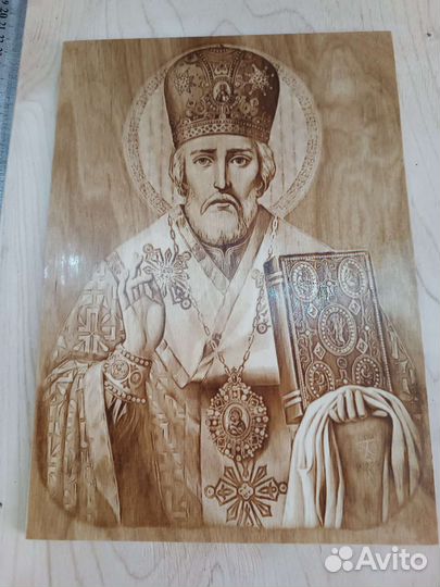 Выжигание портретов на дереве