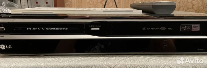 DVD +VHS плеер