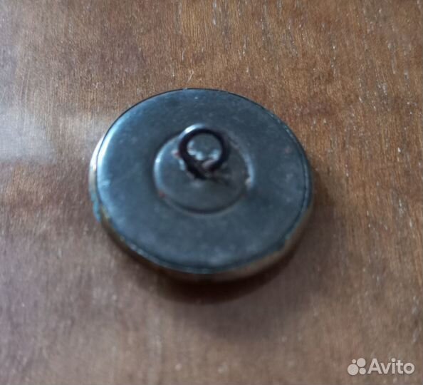 Старинная пуговица с натуральным перламутром