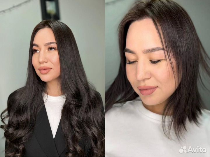 Наращивание натуральных волос