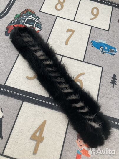 Повязка на голову норковая